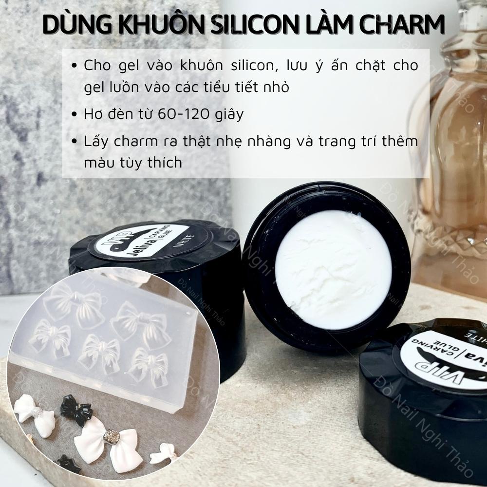 Gel nặn hoa không cần lưu huỳnh JELIVA hũ 8g