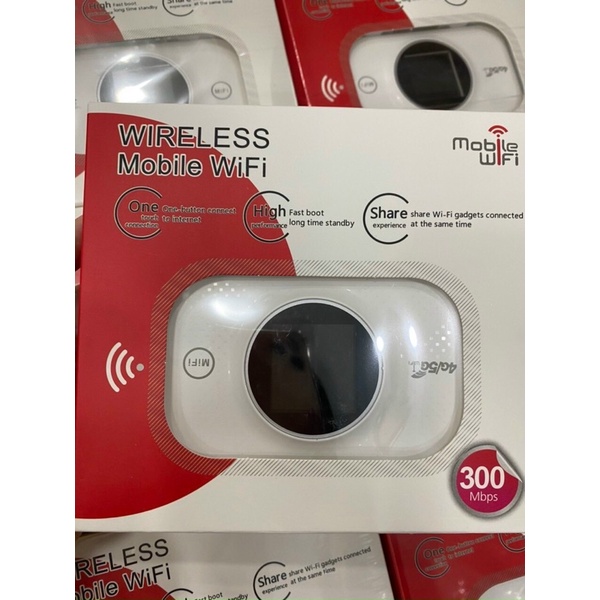 Phát Wifi 5G ZTE D10 chính hãng 300Mbps - Bản nâng cấp từ H1 siêu xịn có màn hình hiển thị. Pin 3.600mAh