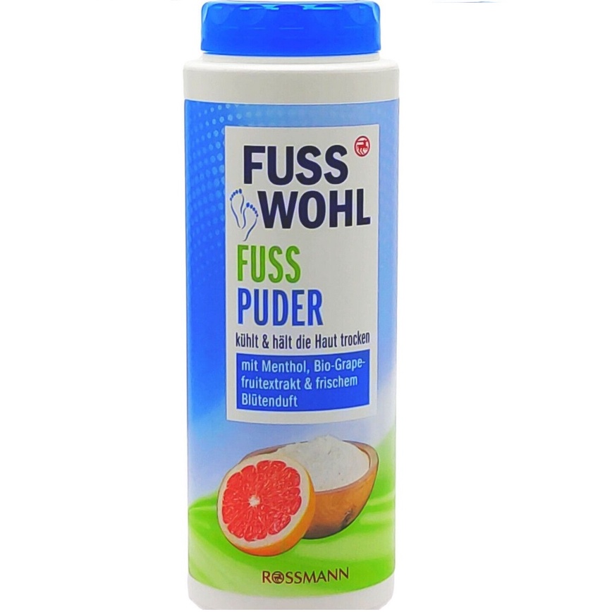 Bột khử mùi,xịt khử mùi hôi chân Balea, hôi giày Balea – Fuss Wohl 100g,muối ngâm chân 450g