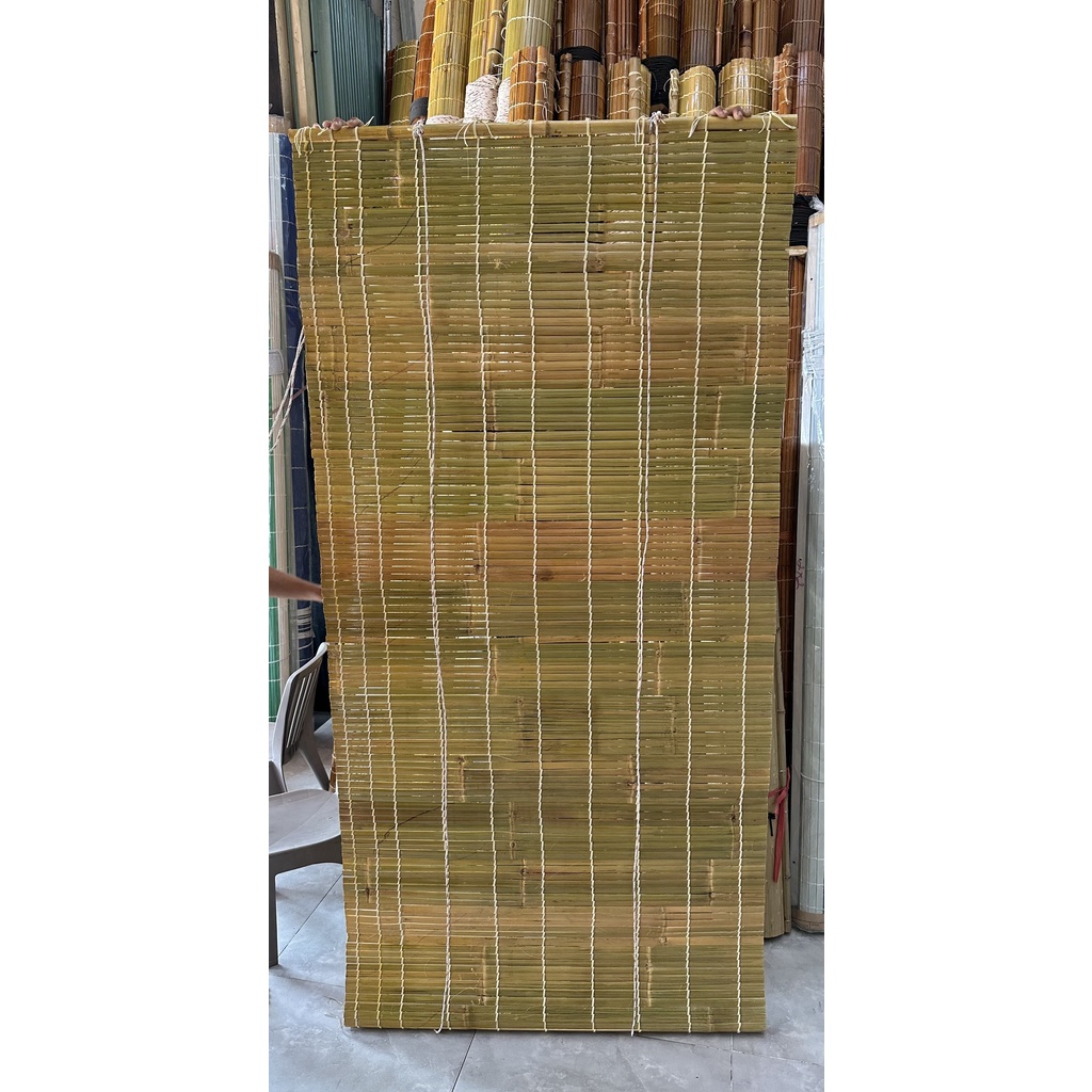 NGANG 2m x CAO( 2m/ 2m5/ 3m ) - MÀN SÁO TRE GIÀ NỨA TO - HÀNG DẦY - NẶNG KÝ - CHỐNG GIÓ MẠNH - TRANG TRÍ & CHE NẮNG MƯA