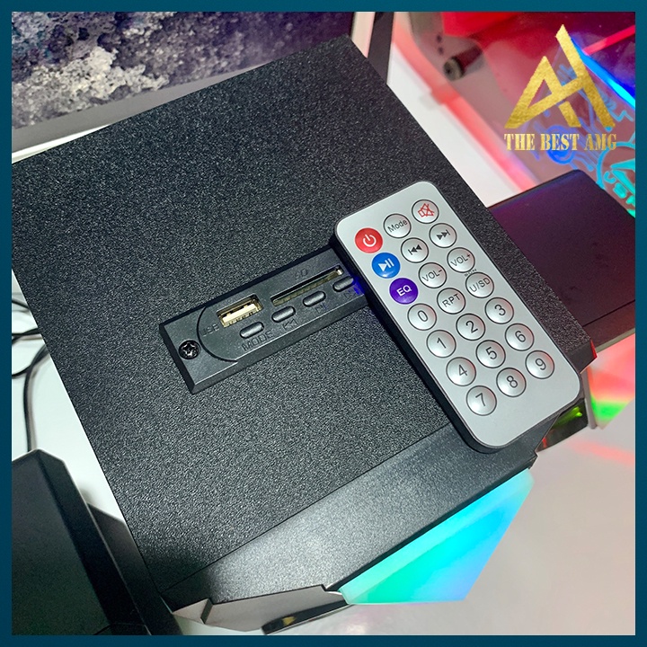 Loa Máy Tính Bluetooth Led Rgb 2.1 Kisonli TM-4000U Công Suất Lớn - Loa Vi Tính Để Bàn Có Dây Âm Thanh Cực Đỉnh