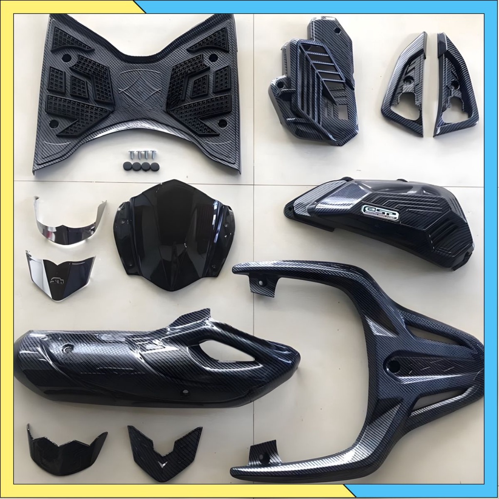 Ốp Carbon SH 2020-2025 - Full Bộ Ốp Nhựa Carbon SH 160 [SALE]