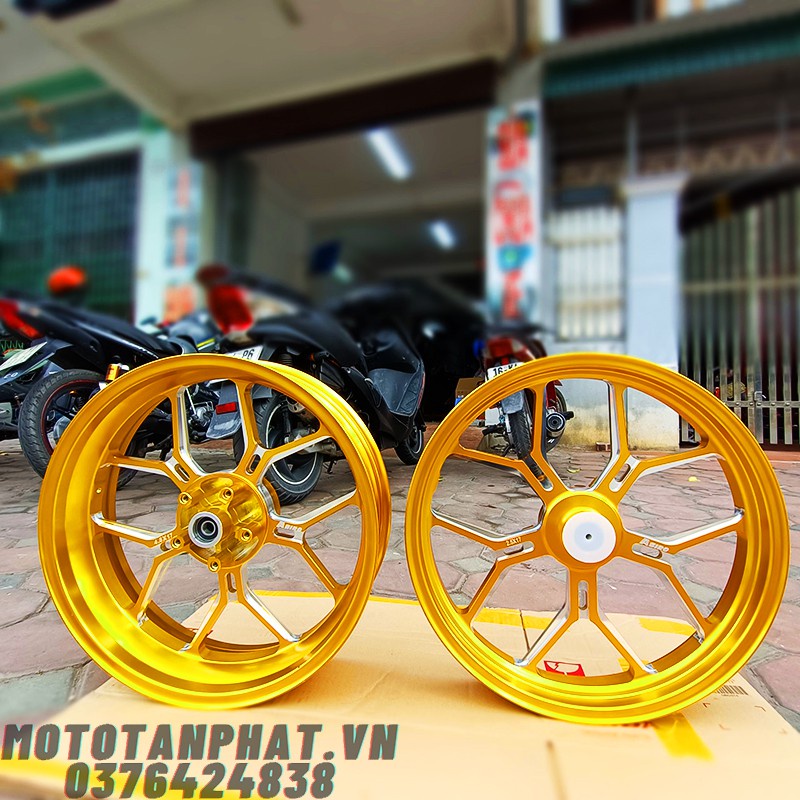 Mâm CNC Asiro 2021 Exciter 150-155 ,mâm đô winner/winnerx