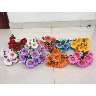 cúc hoạ mi- hoa giả, hoa vải lụa