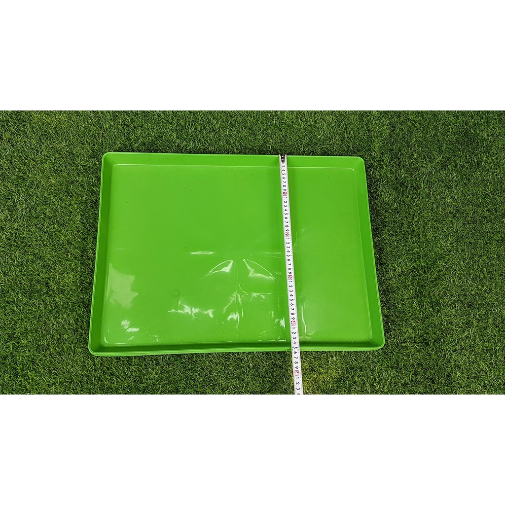 Combo 5 khay xanh 45-60-3cm đựng nước trồng lan ươm giống Và lót chuồng thú cưng