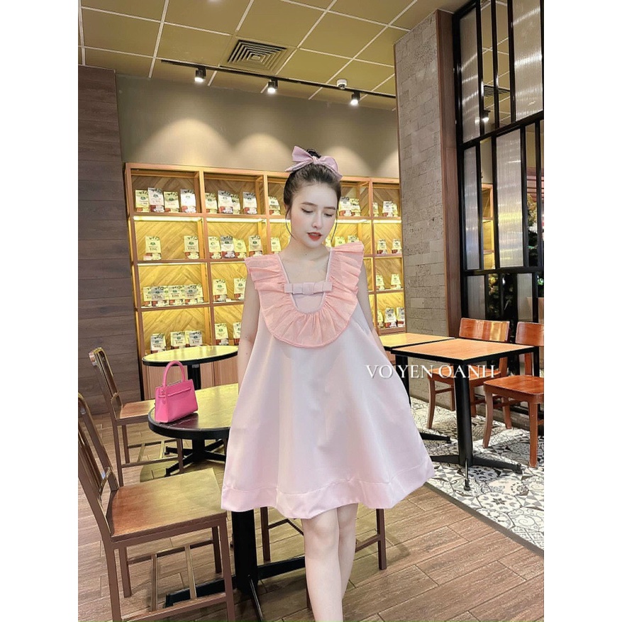 VÁY ĐẦM NỮ BABY DOLL XÒE SÁT NÁCH CHẤT TAPTA BỒNG BỀNH CAO CẤP SHOPNGOO