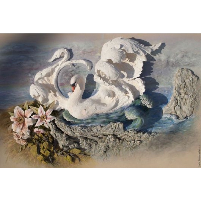 Thạch cao vẽ tranh điêu khắc - Sculpture painting plaster