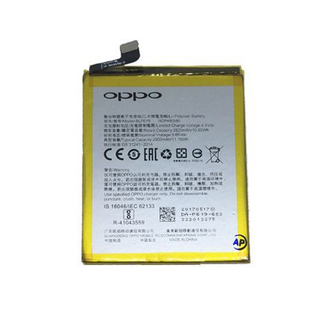 Pin Oppo A57 zin  chính hãng 2900mAh, Bảo hành 6 tháng