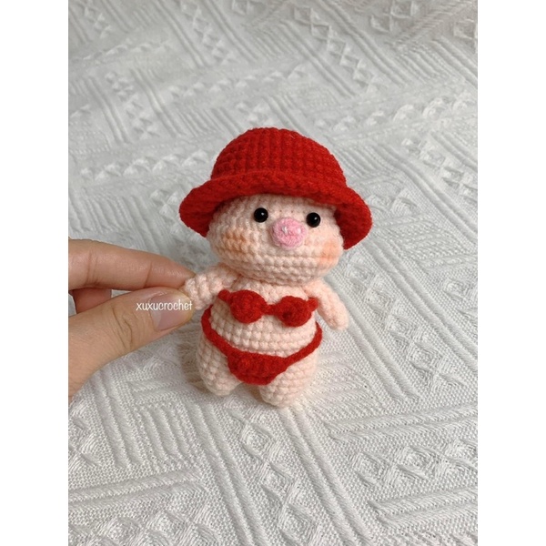 Bé heo mặc đồ tắm HandMade