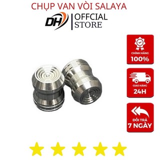 Chụp van vòi inox salaya gắn mọi dòng xe cực sáng.