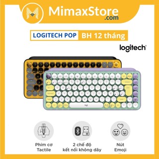 [Hoả Tốc - HCM] Bàn Phím Cơ Không Dây Bluetooth Logitech POP Keys | Hàng Chính Hãng | Bảo Hành 12 Tháng | Mimax Store