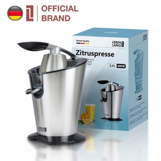 Máy vắt cam Lebenlang LBC388 bằng inox cao cấp, dung tích 400ml, công suất 600W