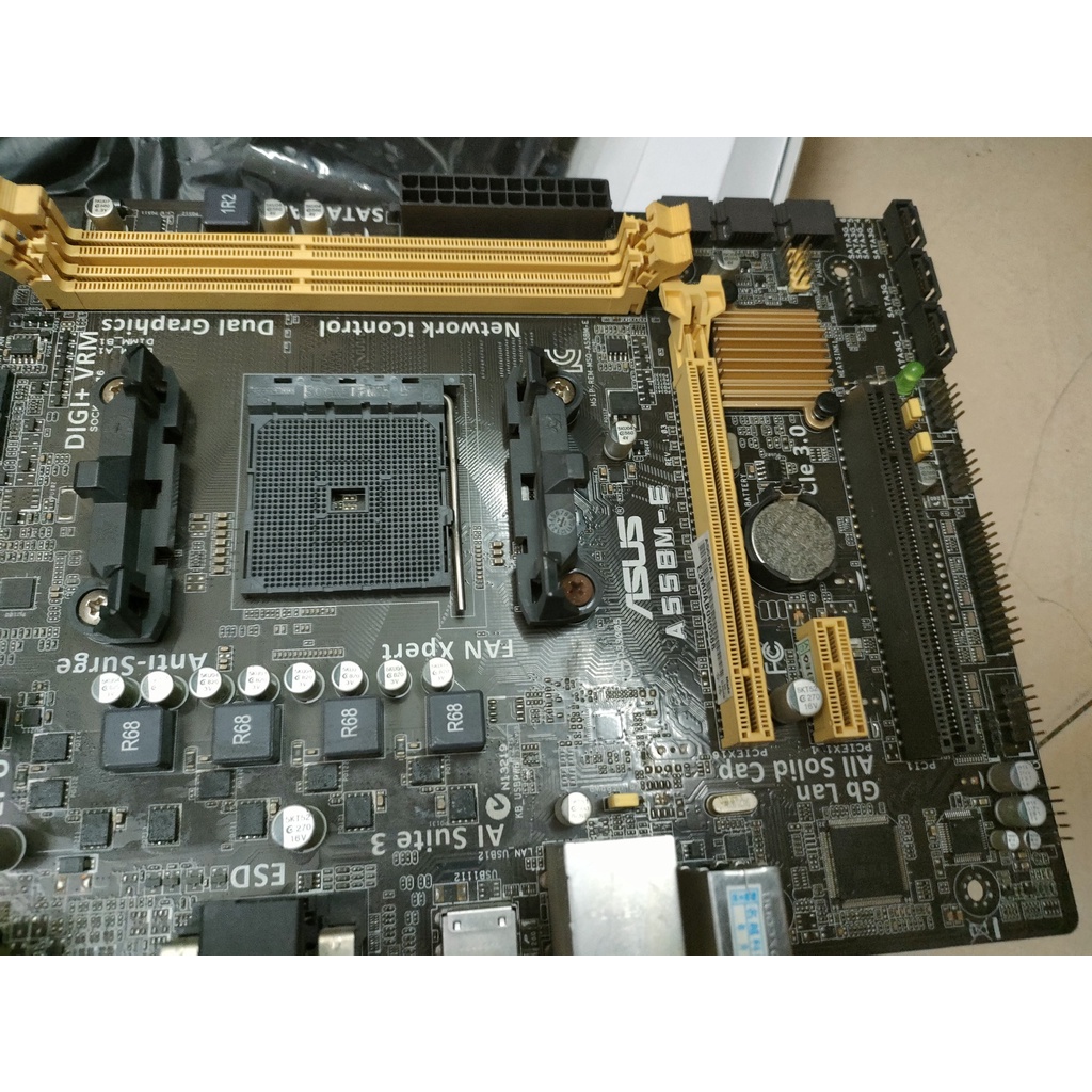 COMBO MAIN AMD FM2 + Tặng CPU A6 6400K + FAN + CHẮN MAIN.