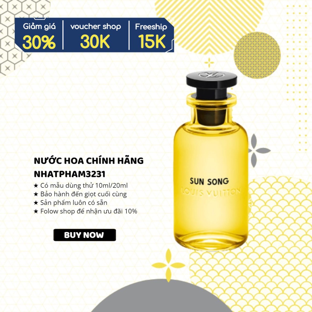 LV - Sun Song EDP 10ml Nước Hoa Chính Hãng