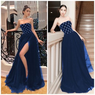 ĐẦM MAXI NHUNG 2 IN 1  CÚP NGỰC KẾT ĐÁ
