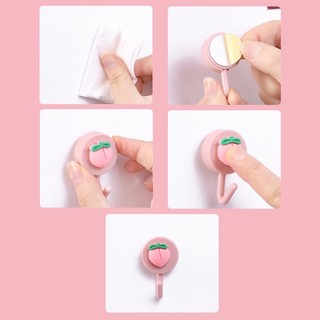 [Có quà tặng kèm] Móc Treo Tường Hoa Quả Cute