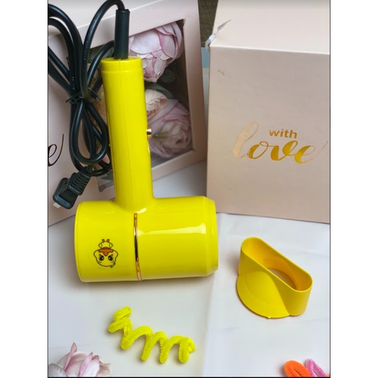 Set quà tặng 8/3 cho mẹ, người yêu, bạn bè, máy sấy tóc tạo kiểu DELIYA con vịt cute, DLY-2600 tím