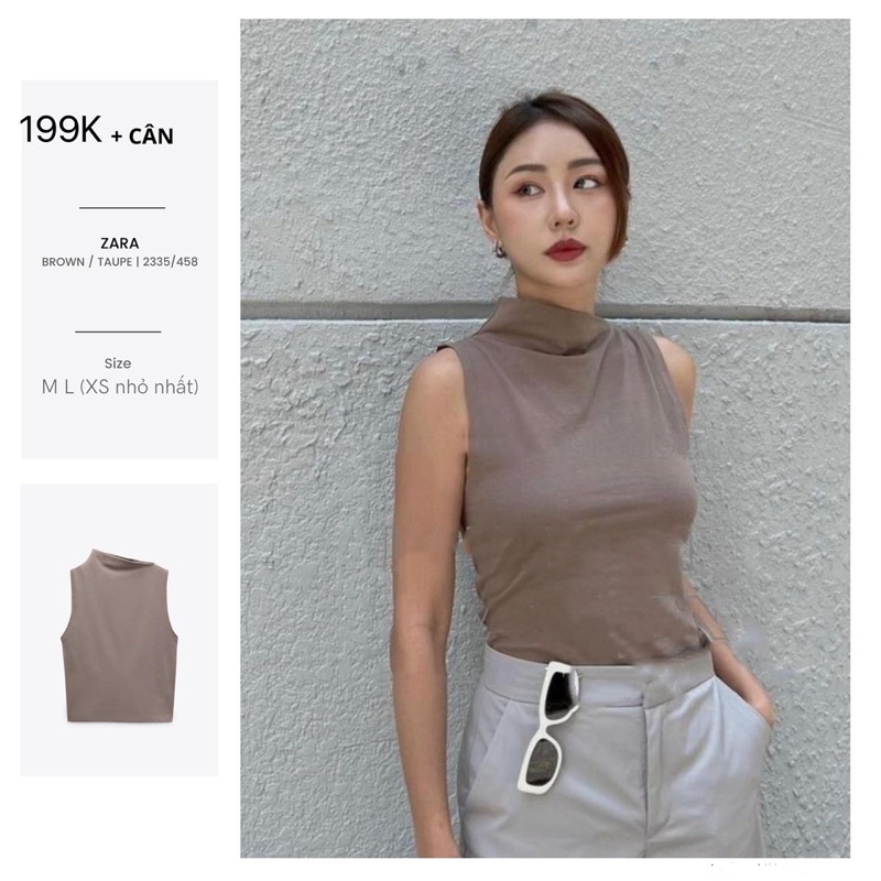 Áo thun nữ Zara auth vợt sale