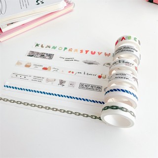 Washi tape basic kiểu Hàn