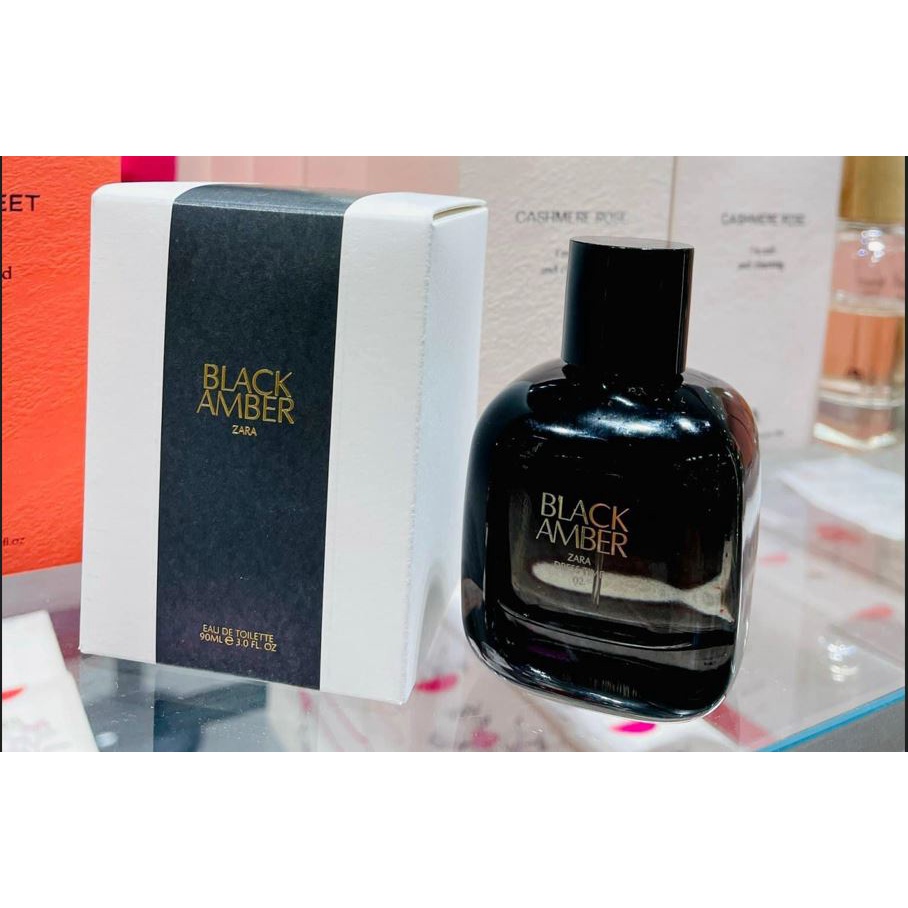 Nước hoa Zara Black Amber 90ml - N1