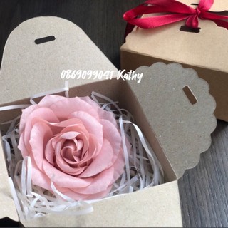 Bông Hồng Cài Áo Handmade