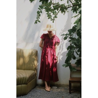 Cỏ Lau - Đầm tay cánh tiên thêu tay Cloud Dress