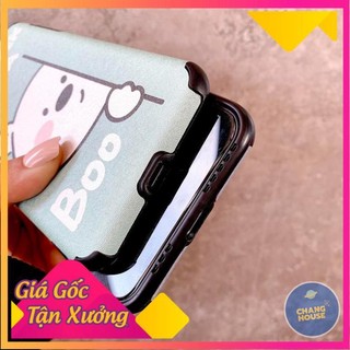 [ FREE SHIP ] Ốp Lưng Da IMD Peek A Boo