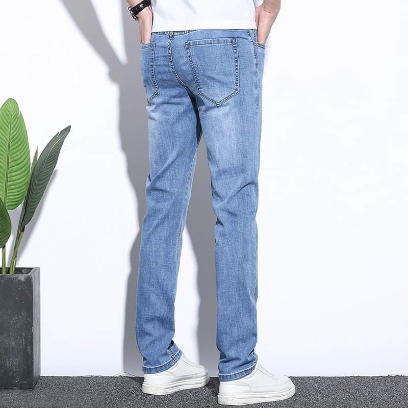 Quần jeans nam trơn Co Giãn hàng công ty xuất khẩu cao cấp