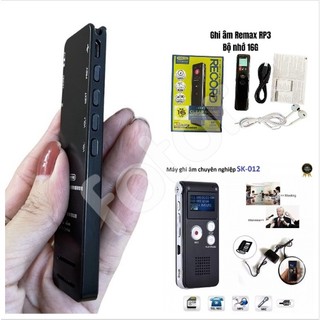Máy ghi âm, thu âm remax rp3 , sk-012 chuyên nghiệp đa năng