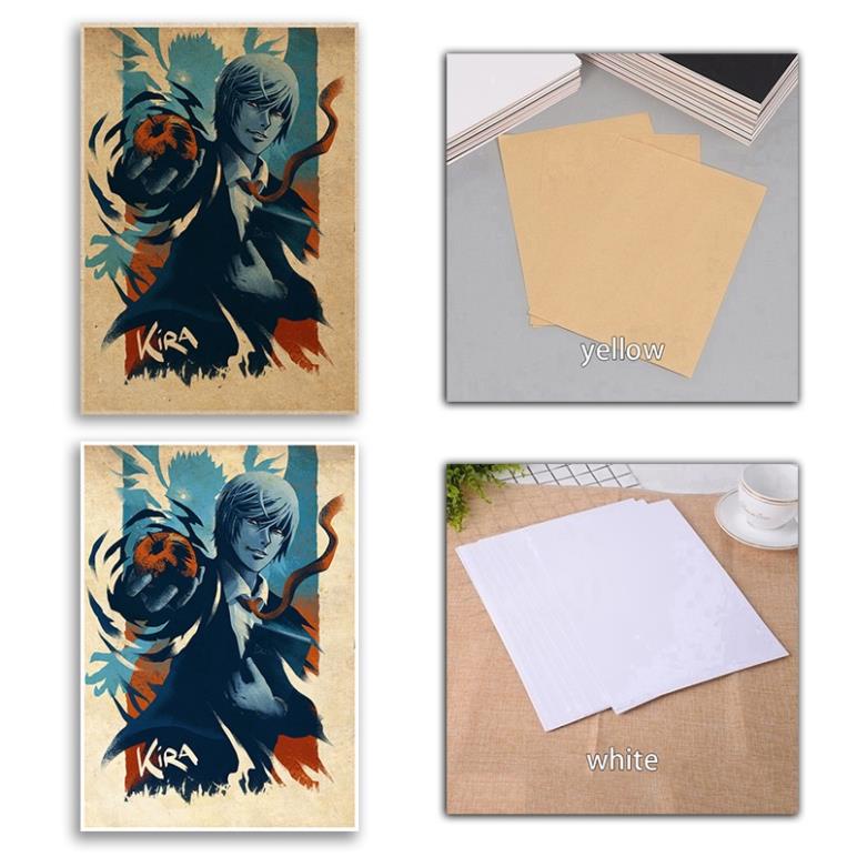 Poster Phim Hoạt Hình Nhật Bản JOJO / Luffy Chất Lượng Cao