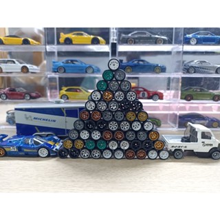 Bánh cao su 1:64 custom cho xe Hotwheels, Matchbox, Tomica