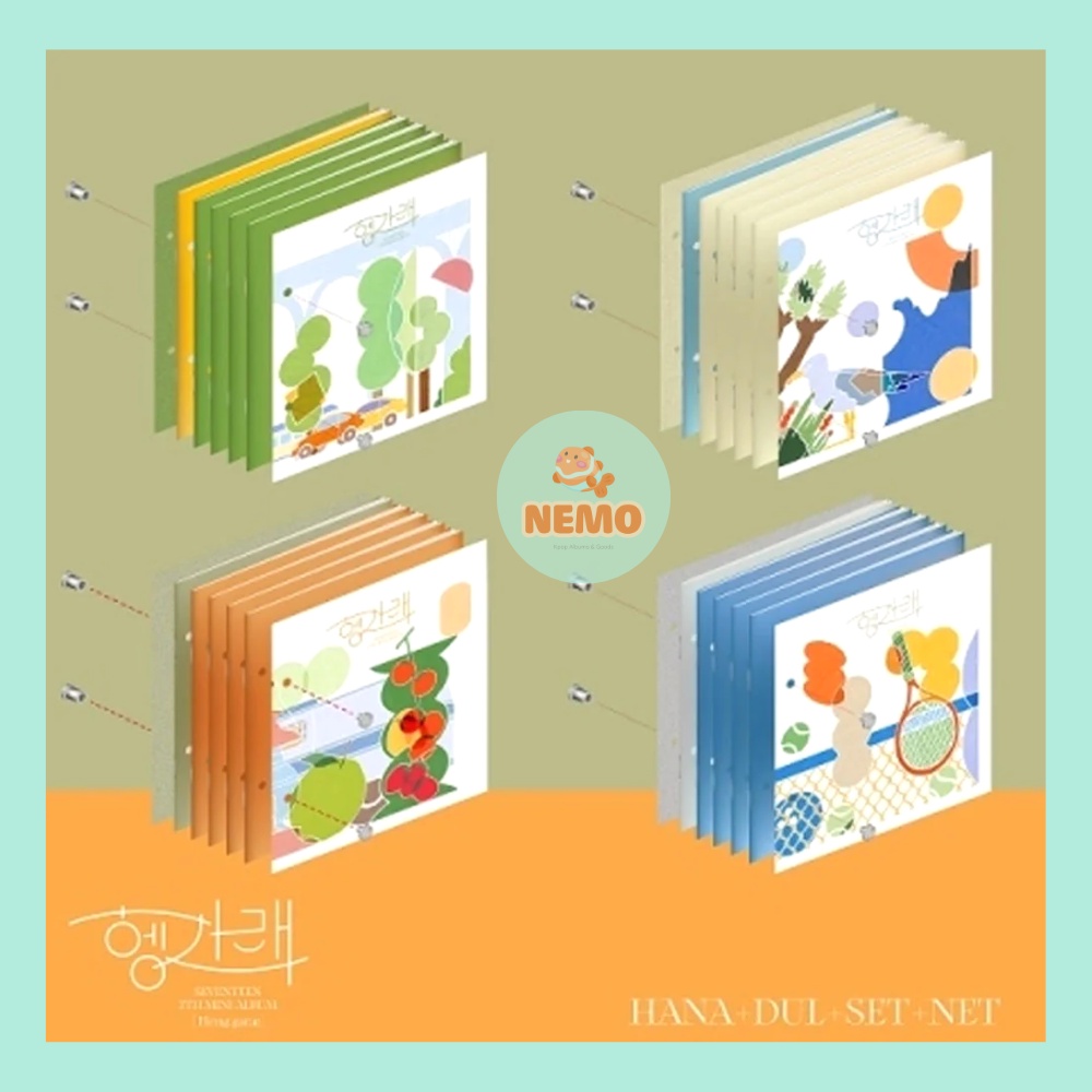 Album Seventeen Henggarae đủ các ver