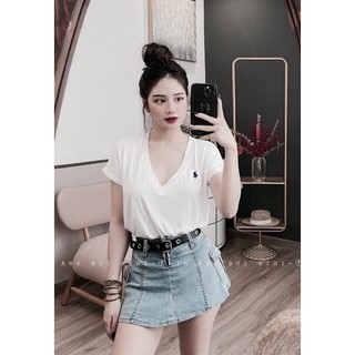 Set 3 áo phông nữ cổ tim HT1050