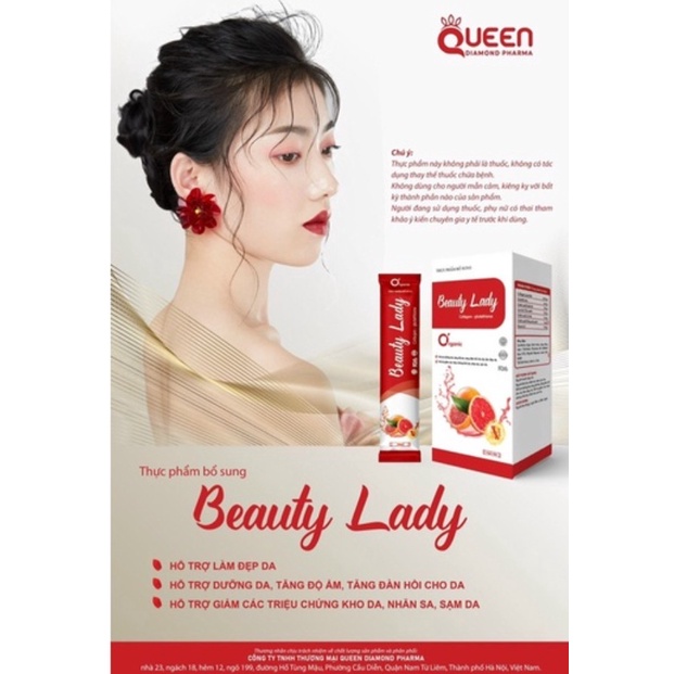 Thạch Lựu Đỏ Collagen, Glutathione, Trắng da, hỗ trợ giảm cân, thanh lọc cơ thể - Hộp 10 gói