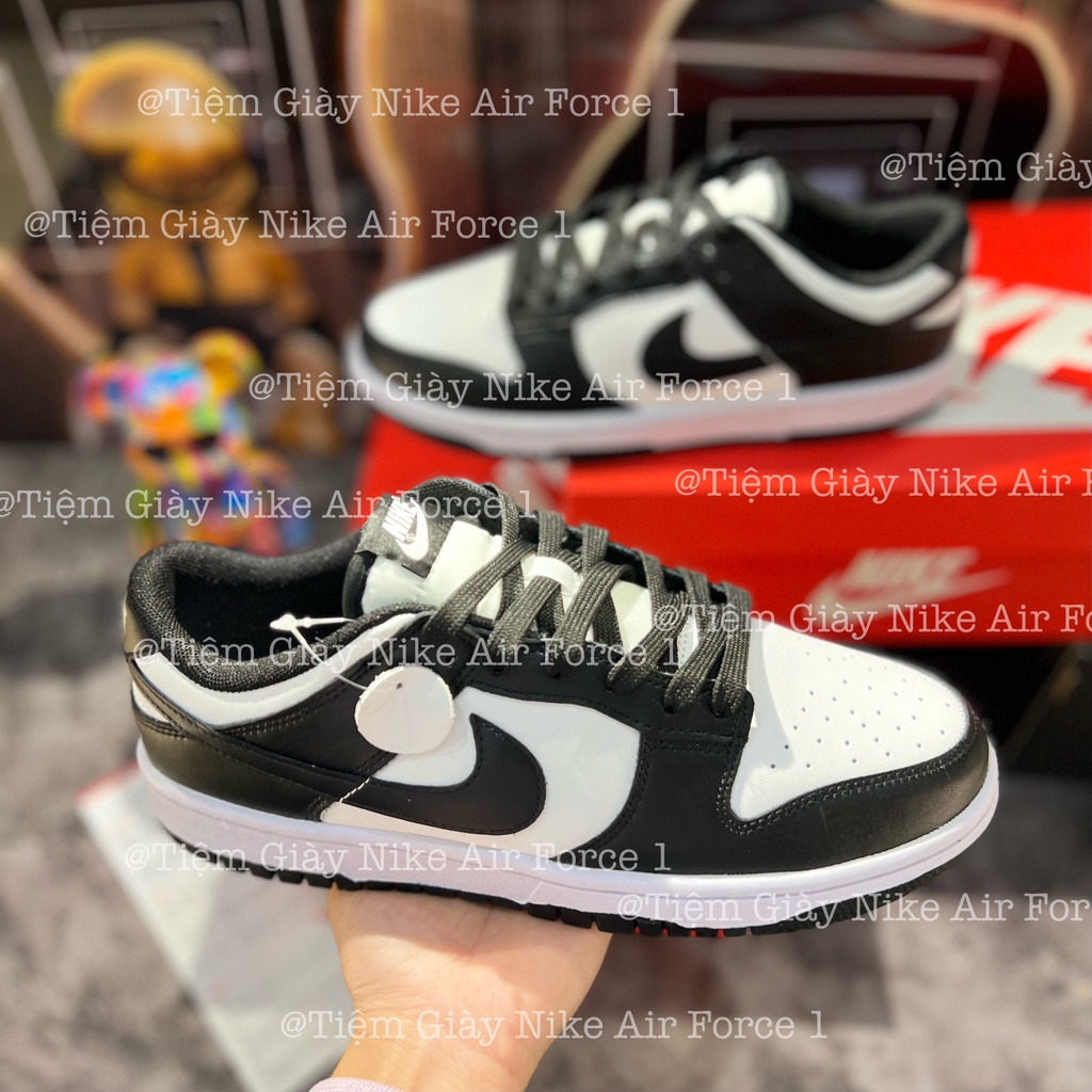 Giày Thể Thao Sb Dunk Low Black White Màu Cơ Bản Đen Trắng Bassic