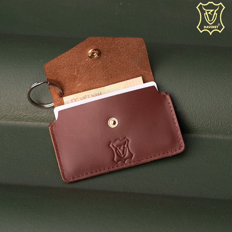 Ví móc khoá da bò Nappa Vmk23-01