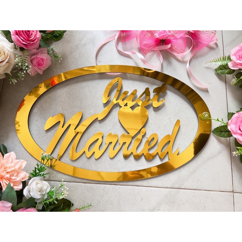 Bộ hoa trang trí xe rước dâu có sẵn nam châm