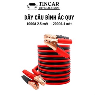 Dây Câu Bình Ắc Quy - Dây Câu Bình Điện Ắc Quy Ô Tô Lõi Đồng Siêu To, 2000A