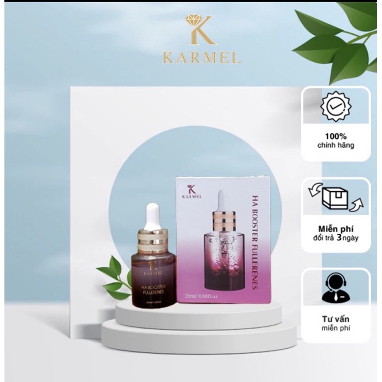 KARMEL serum HA 20ML dưỡng da ngăn ngừa lão hoá,giúp da phục hồi cấu trúc (cam kết chính hãng) KARMEL