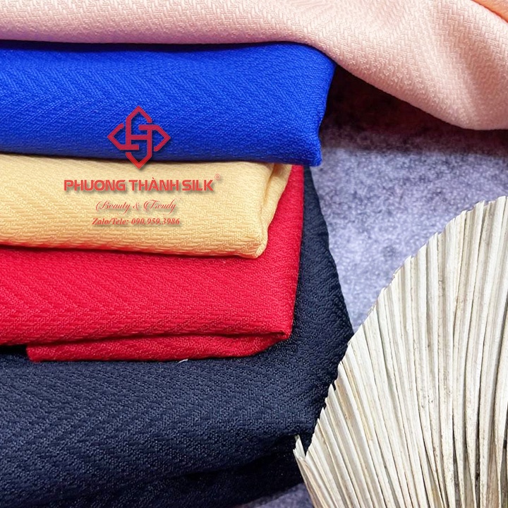 COMBO KHUYẾN MÃI MUA 5M TẶNG 0.5M-Vải Tafta Gấm,Gấm Xương Cá,Chất Đẹp Dặn , May Áo Vest, Áo Dài, Đầm Thiết Kế Thời Trang