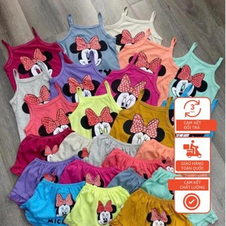 COMBO 5 BỘ ÁO THUN QUẦN CHIP CHO BÉ GÁI QUỲNH ANH SHOP