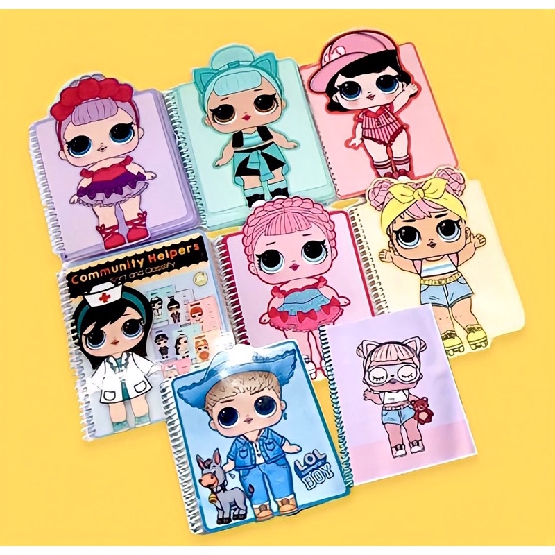 Bộ bóc dán búp bê L.O.L.New