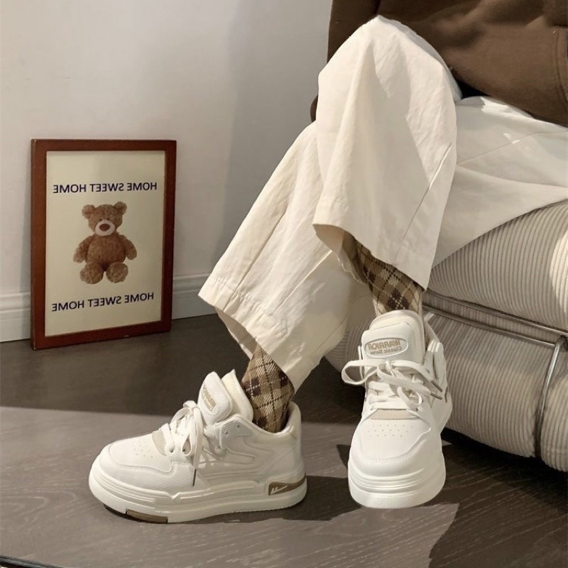 Giày sneaker cổ cao , giày thể thao nam nữ hàng chuẩn hình phối màu