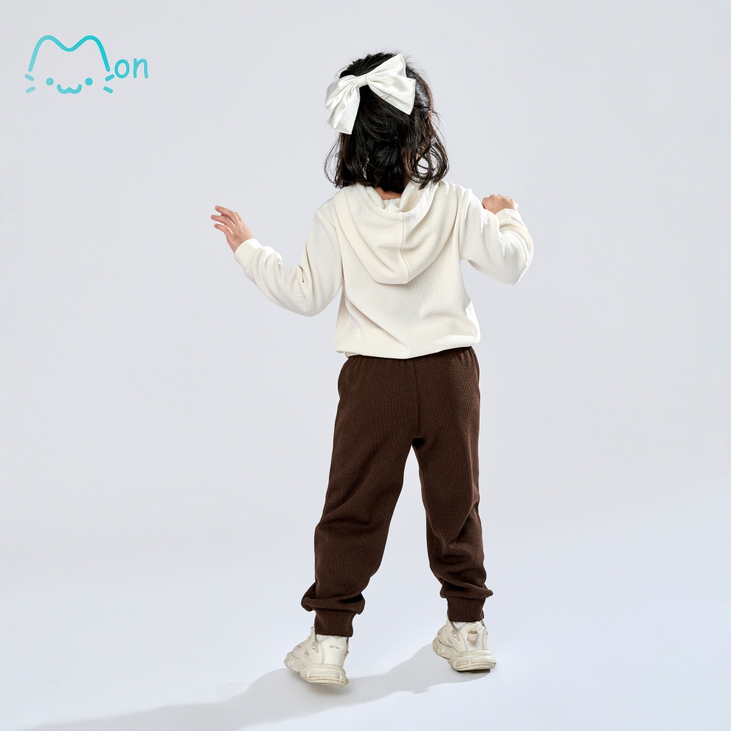 Áo hoodie cho bé, áo hoodie unisex cho bé, chất liệu len cao cấp thoáng, sang trọng, cho bé 2-6 t AHD22W023-W