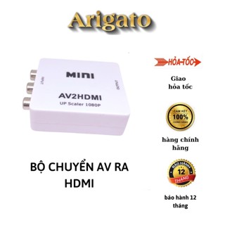  Hộp chuyển Mini AV ra HDMI AV to HDMI Bộ chuyển AV sang HDMI chuyển từ cổng av ra cổng hdmi AV sang HDMI-FullHD 1080p 