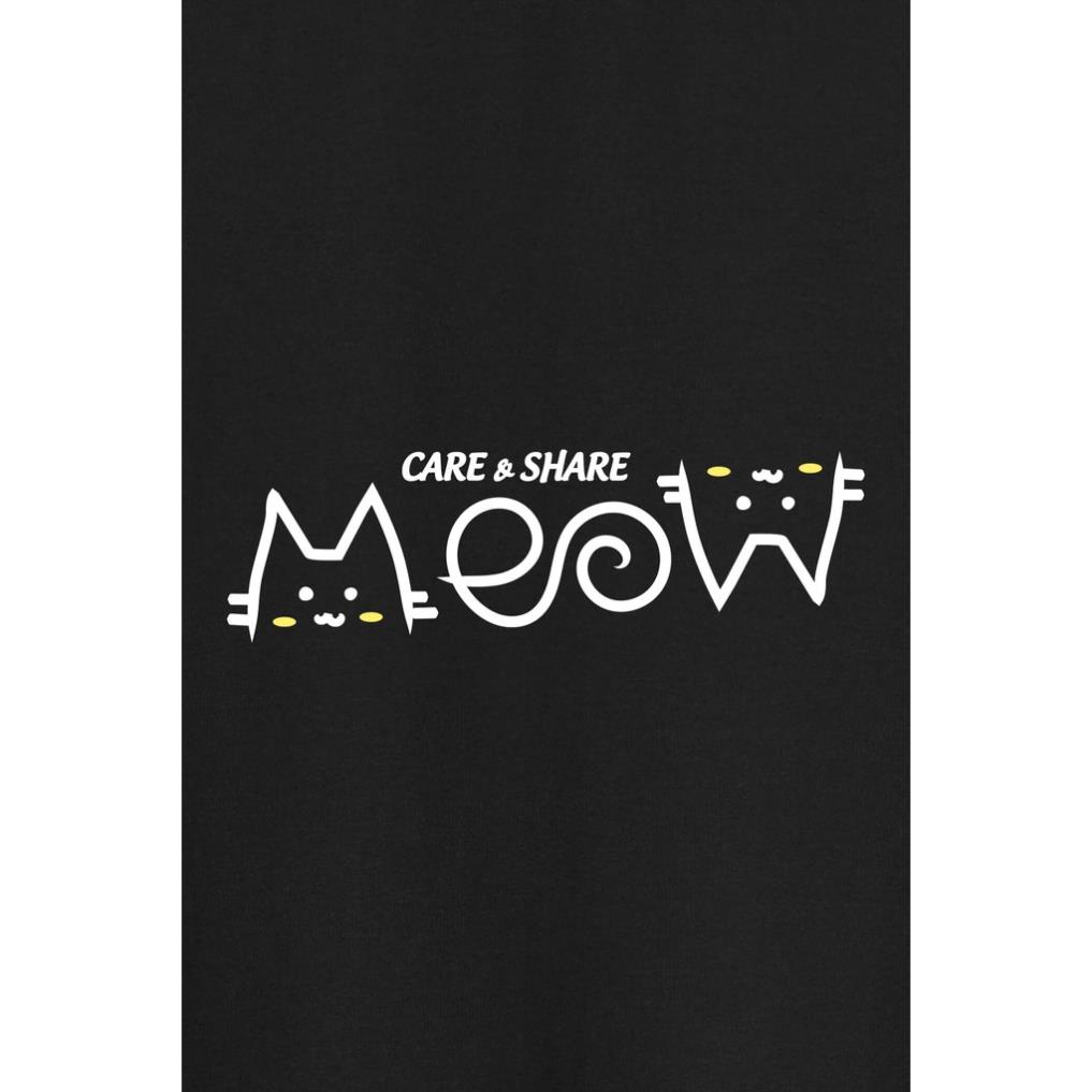 Áo thun nam Cotton in Meow Basic Care & Share - thương hiệu Coolmate
