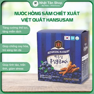 Nước Hồng Sâm Chiết Xuất Việt Quất Hansusam Hàn Quốc