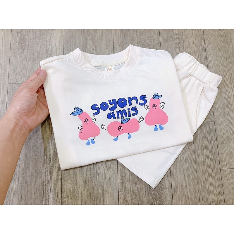 Bộ MilkMile xuất Hàn bé trai/bé gái