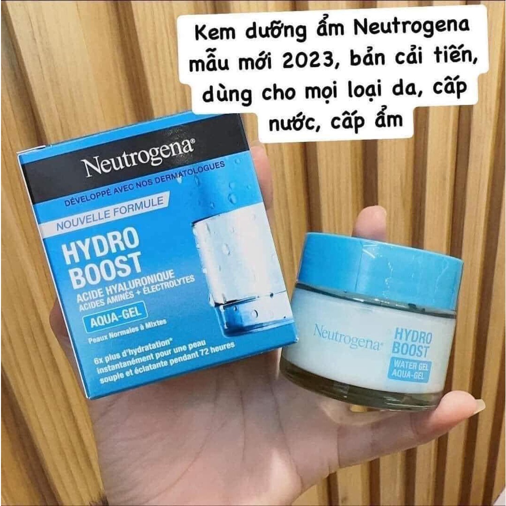 Kem dưỡng ẩm Neutrogena Hydro Boost - 50ml (Water gel & Gel cream)