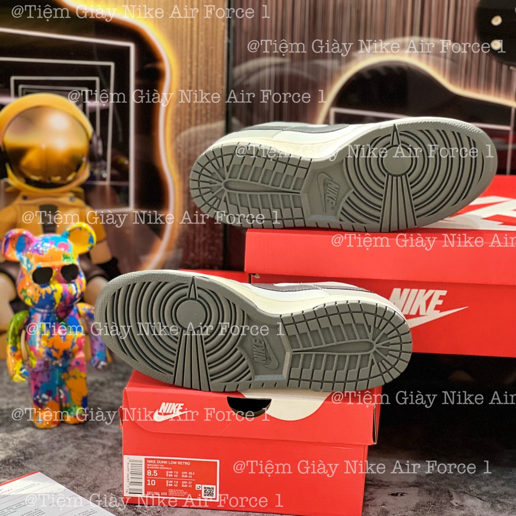 Giày Thể Thao Sb Dunk Low Light Smoke Grey SB Xám Mới 2023